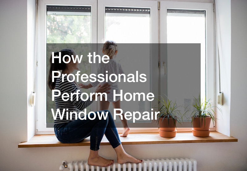 How the Professionals Perform Home Window Repair