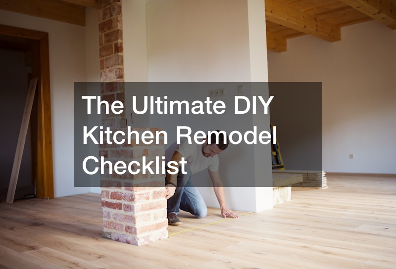 The ultimate DIY kitchen remodel checklist