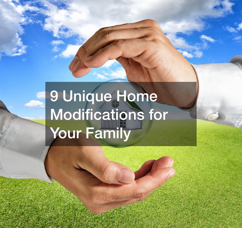 9 Unique Home Modifications for Your Family