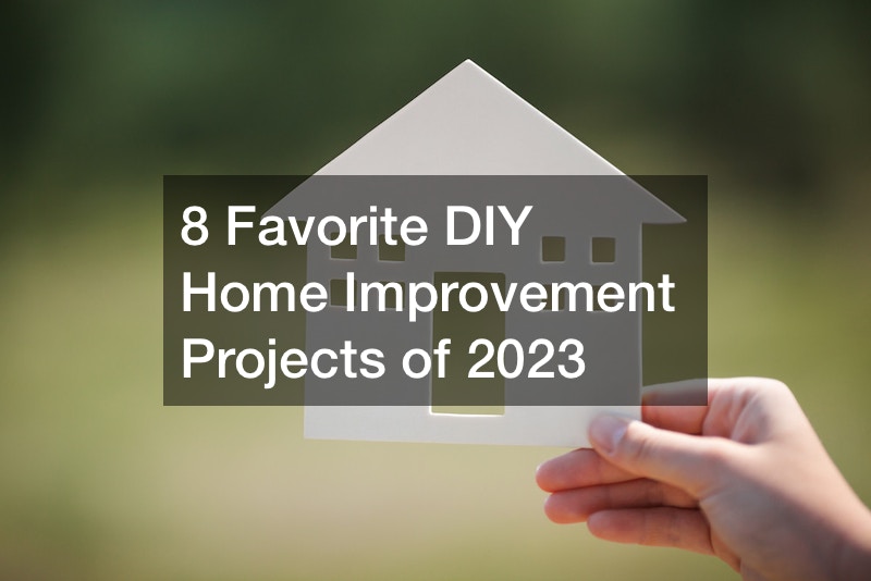 8 Favorite DIY Home Improvement Projects of 2023