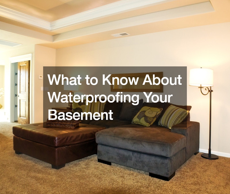 What to Know About Waterproofing Your Basement