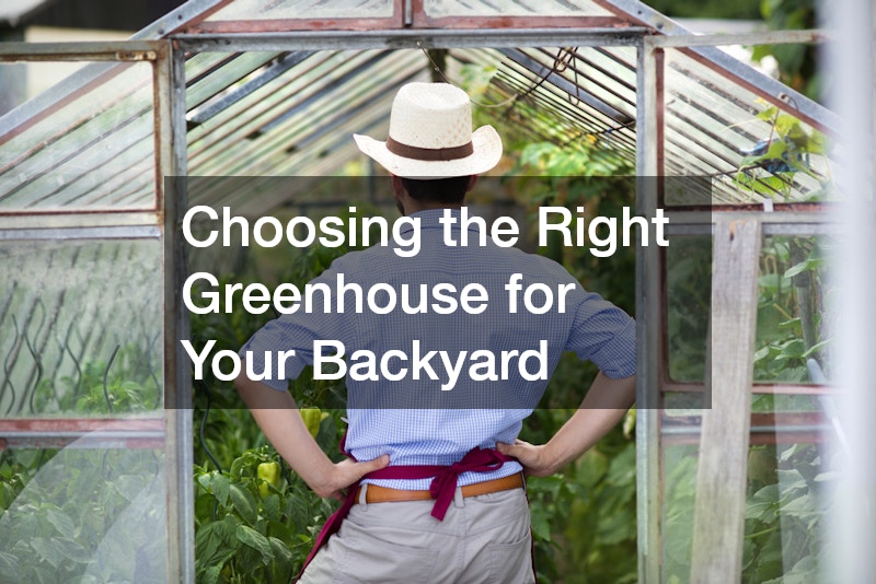 Choosing the Right Greenhouse for Your Backyard